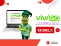 Zielona postać z lalki reklamuje Vivus, teraz Vivigo. Pierwsza pożyczka 4000 zł RRSO 0%. Sprawdź, jakie vivus odsetki oferuje.