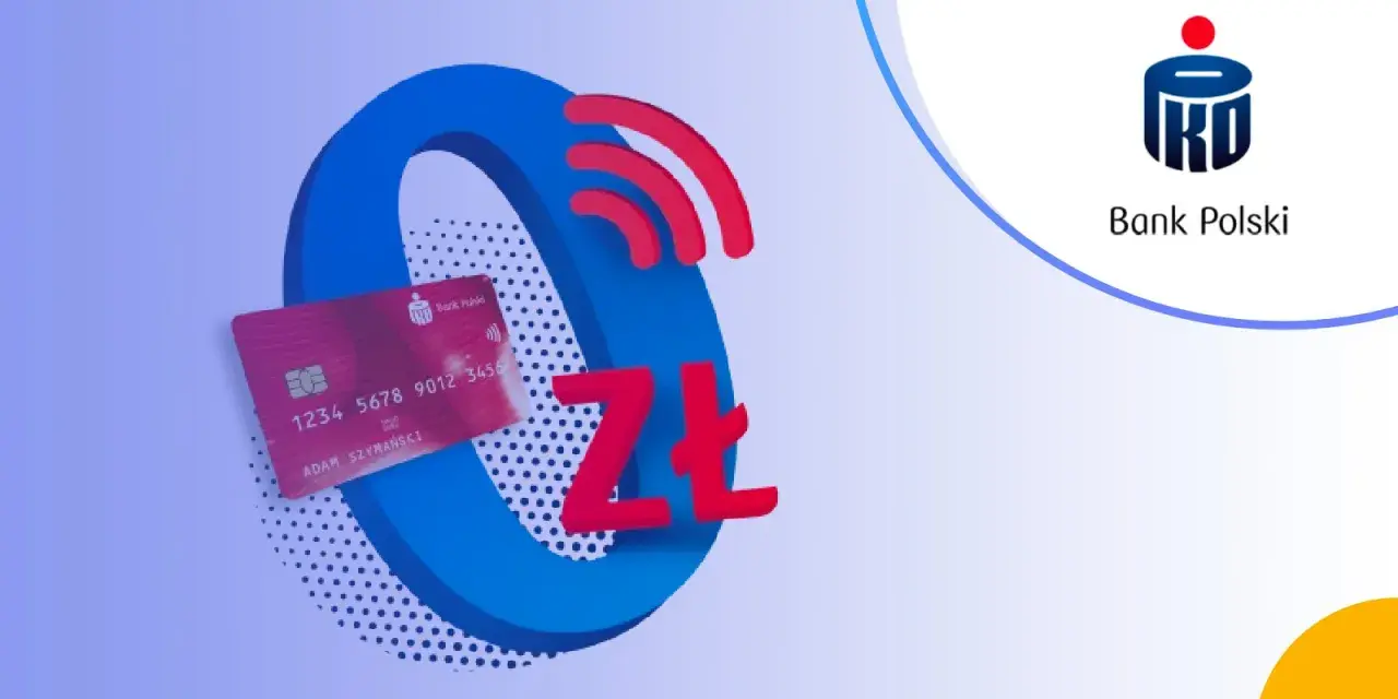 Karta PKO BP i symbol złotówki. Dowiedz się, jak wyłączyć debet na koncie PKO, by lepiej zarządzać finansami.