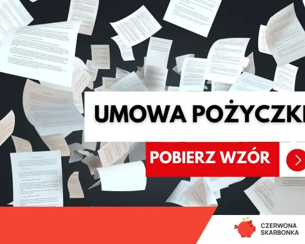 Ulotne dokumenty, wśród nich umowa pożyczki prywatnej, unoszą się w powietrzu. Pobierz wzór.