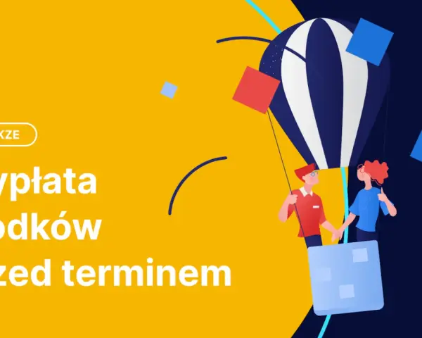 Para wypłaca środki z IKE/IKZE przed terminem, unosząc się w balonie. To jak wkład własny na marzenia!