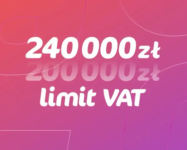 Chcesz wiedzieć, jak zwiększyć limit w Vivus? Na ekranie widzisz kwoty 240 000 zł i 200 000 zł, a pod nimi napis "limit VAT".