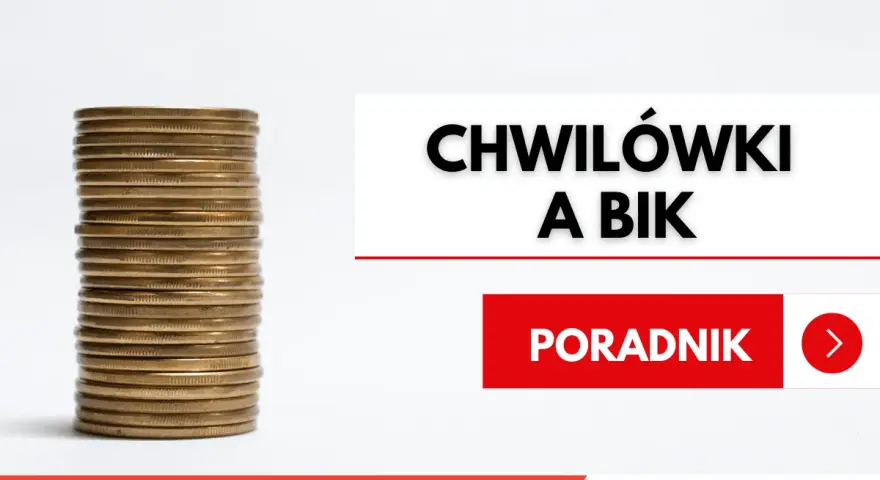 Stos monet i napis "Chwilówki a BIK". Dowiedz się, czy Vivus sprawdza BIK i jak to wpływa na Twoją zdolność kredytową.