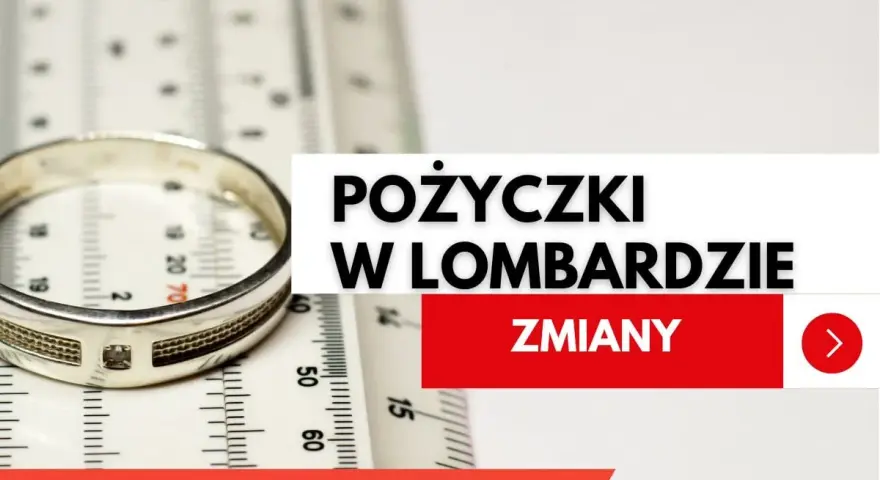 Srebrna bransoleta na linijce. "Pożyczki w lombardzie - zmiany". Szybka pożyczka na dowód w zasięgu ręki.