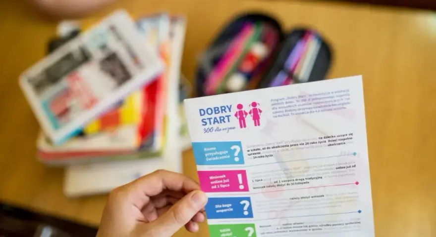 Program "Dobry Start" to 300 zł na wyprawkę szkolną. Wniosek online już od 1 lipca.